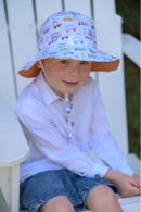 Sundaise | Byron Cars Sunhat 3- 6 yrs