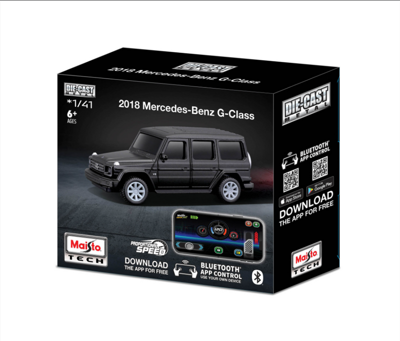 Maisto Tech RC 1:41 Scale Mercedes-Benz G-Class Diecast Mini Metal Car Model