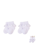 Hudson Baby | Socks with Frill Trim 2 Pce Set