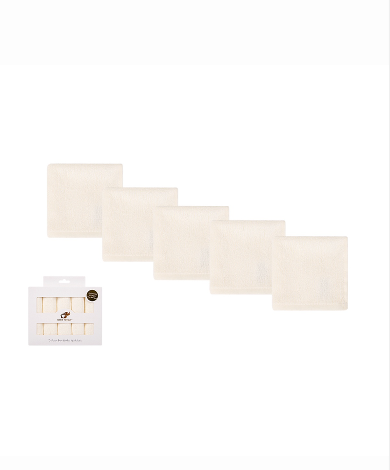 Luvable Friends | Bamboo Washcloth 5 Piece Set