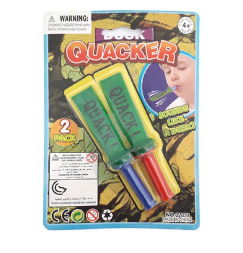 Duck Quacker 2pc