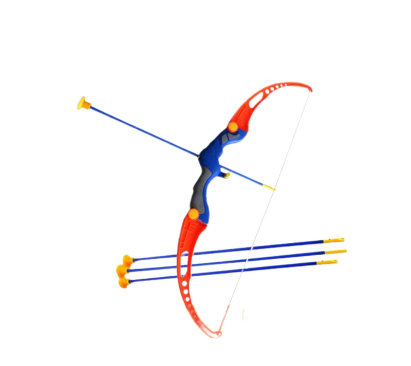 Kids Archery Set Toy Bow And 3 Suction Arrows