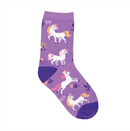 Socksmith | Unicorn Flowers - Purple