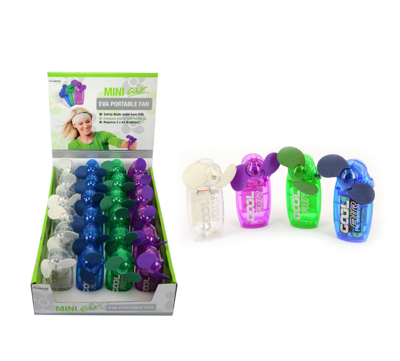Mini Air portable Fan - Assorted