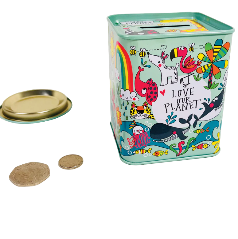 MONEY Tin – Love Our Planet