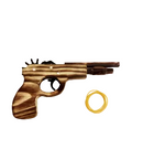 Wooden Toy Rubber-band Gun