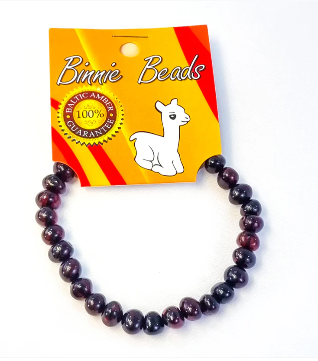 Amber Baby Bracelet -  Binnie Beads