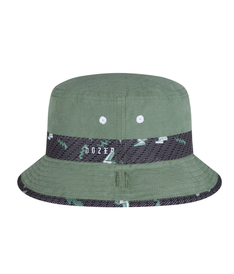 Dozer Boys Zap Bucket Hat - Charcoal