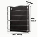 Multi-Layer Transparent Acrylic Car Display Shelf