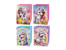 Unicorn Gift Bag - Assorted 23x18x10cm