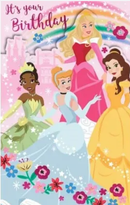 Disney Premium Princess Birthday Card