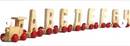 Personalised Wooden Name Train Letters - Asst