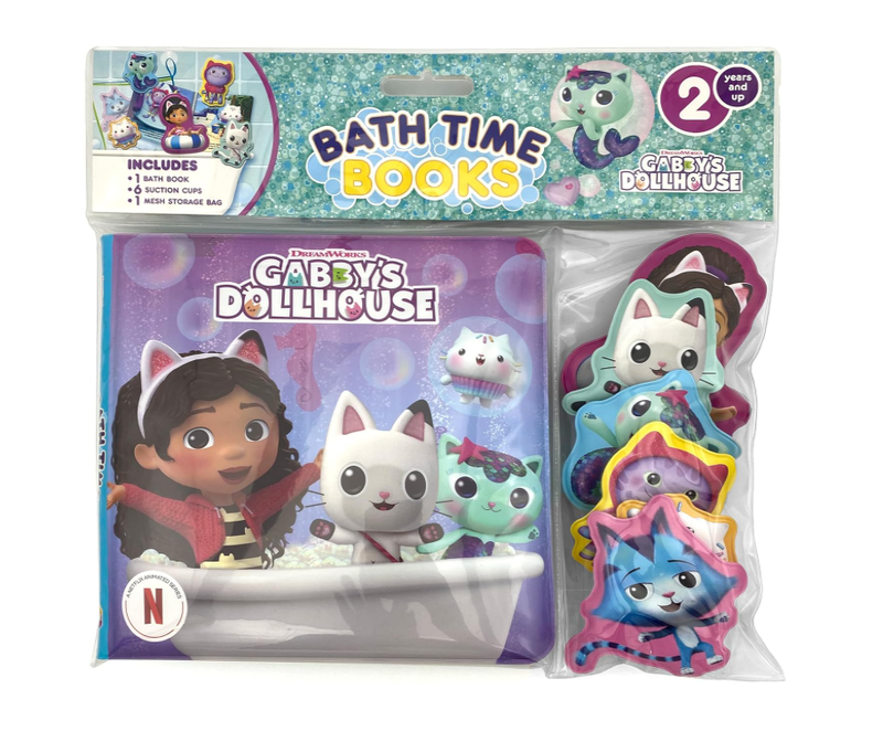 Universal Gabby's Dollhouse Bath Time Book (EVA)