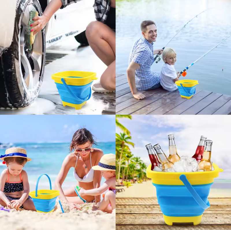 Foldable Bucket™ - Folding Holiday Fun - Foldable Bucket