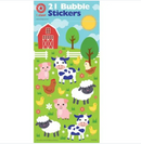 Farm Animal Stickers (1 Sheet)