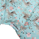 Silly Billyz | Wipe Clean Nylon Small Long Sleeve Bib - Llama