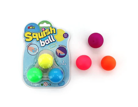 Sensory Squooshy Spheres - 3 pieces - Asst RRP $5.99