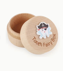 Wooden Tooth Fairy Box - Pirate
