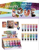 Glitter Face & Body Gel - Assorted Colours