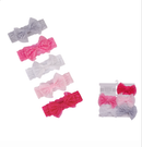 Hudson Baby | 5pk Girls Lacey Headbands
