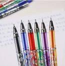 Colourful Erasable Pen 0.5mm Fine Tip with Built-in Eraser