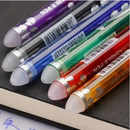 Colourful Erasable Pen 0.5mm Fine Tip with Built-in Eraser