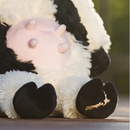 Daisy Cow Key Ring