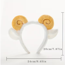 Sheep Horn Headband