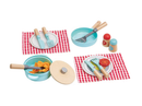 Hape | Cook & Serve Wooden Play Cookware