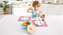 Hape | Cook & Serve Wooden Play Cookware