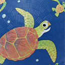 Crocodile Creek 7" Playground Ball - Turtle