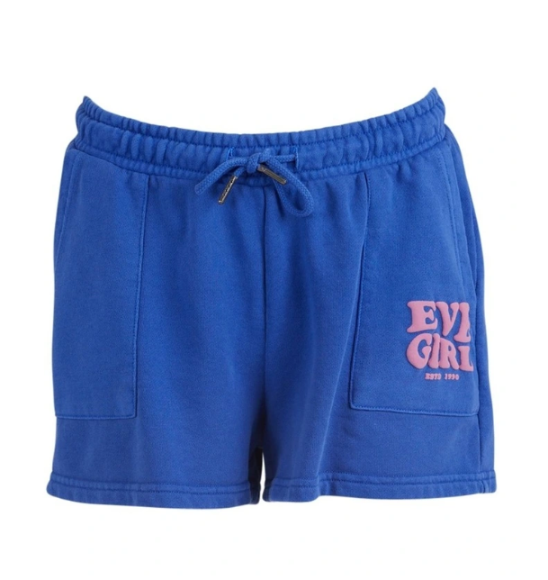 Eve Girl  Aths Fleece Short 8-16 Years - Blue