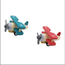 Wooden Pull Back Classic Plane