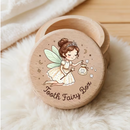 Pastel Tooth Fairy Box - Keepsake Storage Container for Teeth