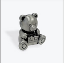 Pewter Teddy bear Money Box