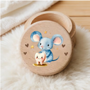 1pc  Tooth Fairy Box - Keepsake Storage Container for Teeth - Mouse
