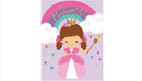 "Birthday Princess" Tag Birthday Card