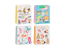 Happy Birthday Circus Paper Gift Bag with Glitter - 32 x 26 x 12cm