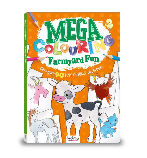 Mega Colouring - Farmyard Fun