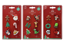 Christmas Shoe Charms 6 pack