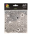 ART EXTRA STENCIL CIRCLES 15X15CM RRP $11.99