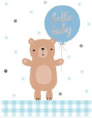 Small Baby Gift Card - Hello Baby - Boy