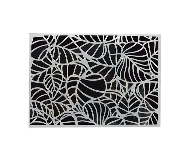 STENCIL LEAVES A5 RRP $11.99