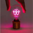 Stellar House | Pink Butterfly Lightbulb Lamp USB Recharge