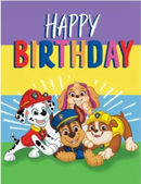 Paw Patrol- small tag card