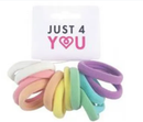 Just 4 you | Elastic Soft Pastel10MM MIX 14PK