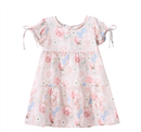 Cracked Soda | Naomi Babydoll Dress beige 3-8yrs