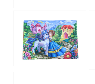 Unicorn Wonder 35pc Frame Tray Puzzle - Asstd