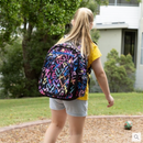 Spencil Big Kids Backpack – Hearts & Crosses | School Bag