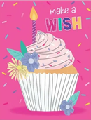 "Make A Wish" Tag Birthday Card